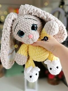 Зайка в пижаме из серии Глазастики