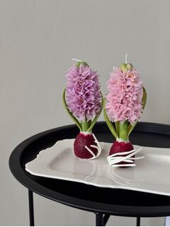 Свеча "Гиацинт с луковицей", изображение 5